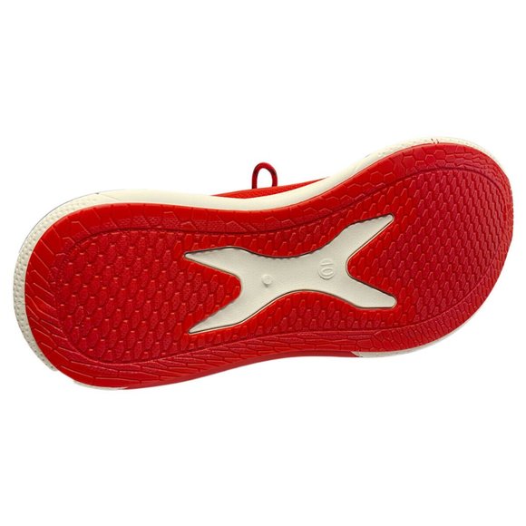 NWT ECKO UNLTD AUTHENTIC MEN'S RED KNIT LACE UP SNEAKERS SHOES SIZE 10 - Picture 6 of 6